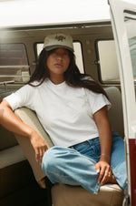 Everyday Crop Tee Off-White