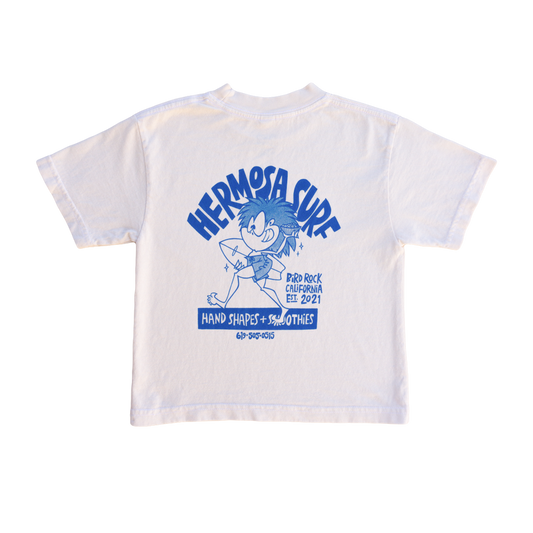 Acai Surfer Grom Tee (Off-White)