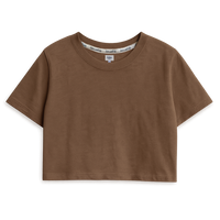 Everyday Crop Tee - Café