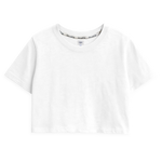 Everyday Crop Tee Off-White