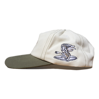 Cursive Ball Cap Cream