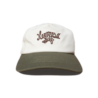 Cursive Ball Cap Cream