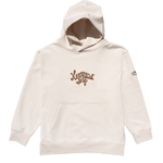 Cursive Hoodie -Cream