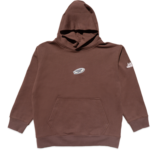 Retro Logo Hoodie - Mud