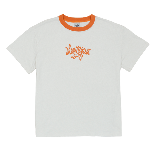 Hermosa Ringer Tee (Creamsicle)