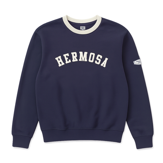 Hermosa Varsity Crewneck - Pacific